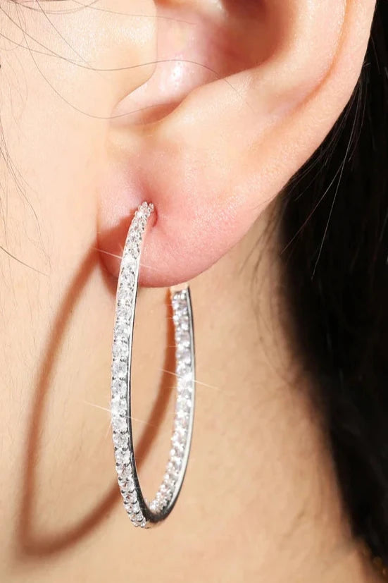 Elegante Zirconia Kreolen