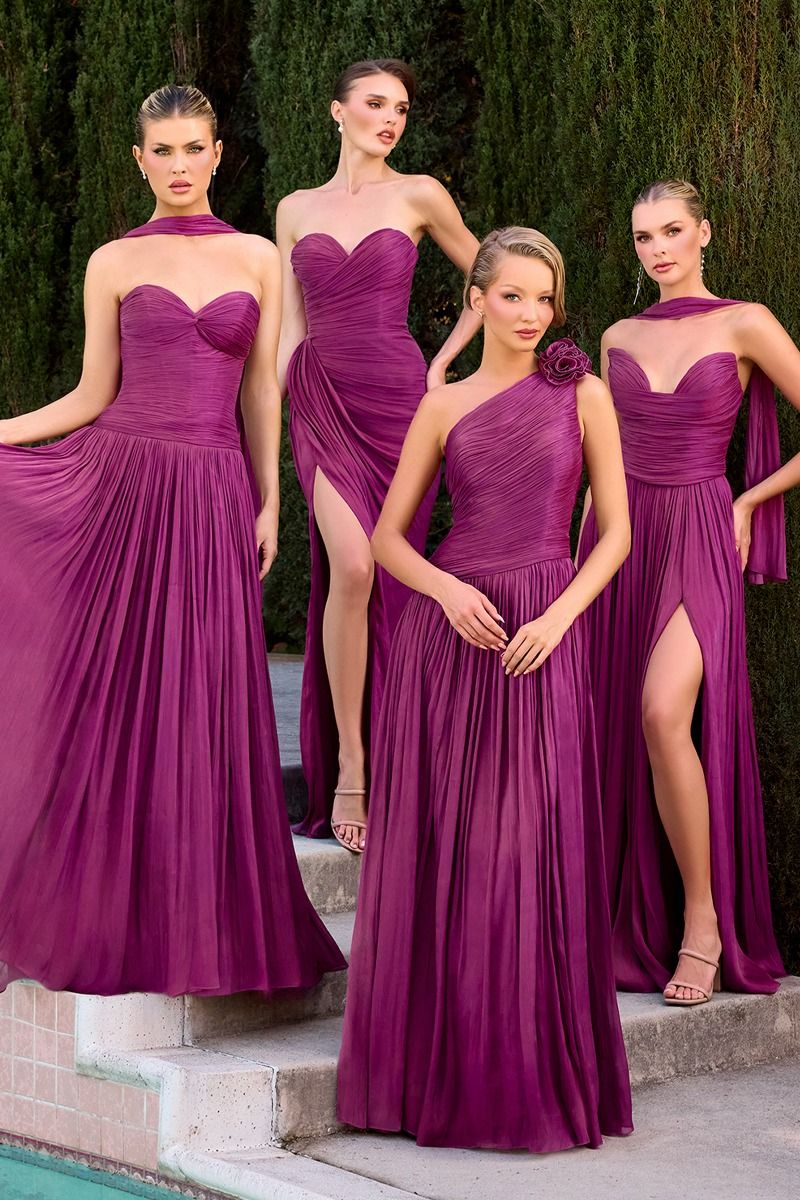 Ema – Abendkleid Chiffon A-Linie Sweetheart Elegant