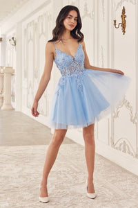Elif – Abendkleid mit Glitzer &amp; Spitze