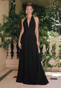 Maris – Abendkleid Fliessende Eleganz in Chiffon