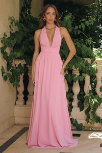 Maris – Abendkleid Fliessende Eleganz in Chiffon