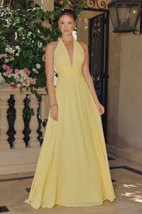 Maris – Abendkleid Fliessende Eleganz in Chiffon