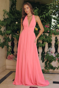 Maris – Abendkleid Fliessende Eleganz in Chiffon